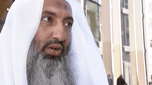 Imam Abu Adam lebte hierzulande in Leipzig. (Screenshot: ZDF)