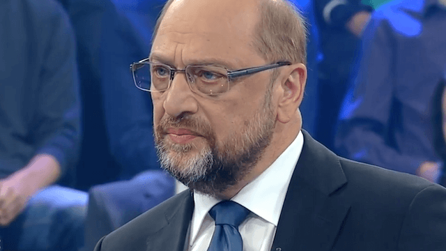 Einen Kanzler Martin Schulz wird es laut Umfragen bei dieser Wahl nicht geben. (Screenshot: YouTube)