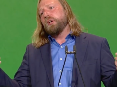 Ohne den Namen Anton Hofreiter zu nennen, sagt Matthias Wissmann, dass „manche Autofeinde nur grün lackiert“ sind, in Wahrheit stecke knallharter Lobbyismus dahinter. (Screenshot: YouTube)