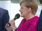 Lobbyisten-Treffen der Kanzlerin bleiben geheim Nach Auffassung ihrer Anwälte gehen Merkels Lobbyisten-Treffen im Kanzleramt die Öffentlichkeit nichts an. (Screenshot: YouTube)