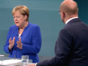 AfD erreicht besten Umfragewert seit Ende März Nach dem TV-Duell am Sonntag erreicht die AfD ihren besten INSA-Umfragewert seit Ende März. (Screenshot: YouTube)