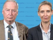 AfD erreicht in Infratest-Wahlumfrage 12 Prozent In der Wahlumfrage von Infratest Dimap legt die AfD weiter zu. Die Skandale um Gauland Weidel schaden der Partei offenbar nicht. (Screenshot: YouTube)