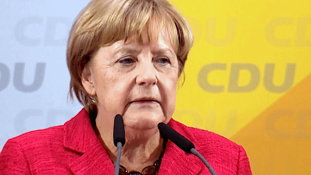 Wegen der starken AfD reicht es nicht für Rot-Rot-Grün, daher steht Angela Merkel vor ihrer vierten Amtszeit. (Screenshot: YouTube)