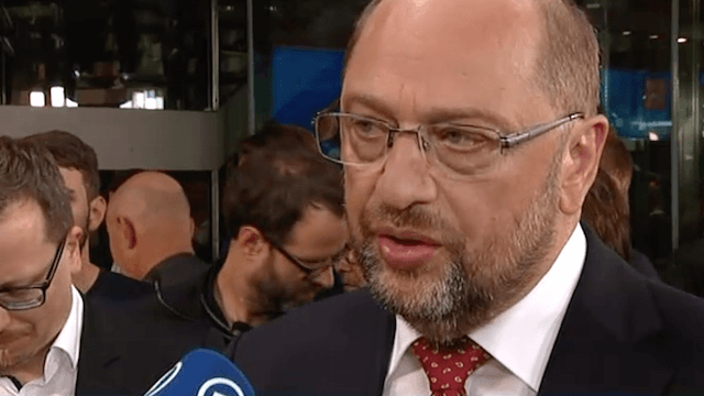 Martin Schulz sagt, dass die SPD heute verloren hat, aber morgen wieder gewinnen wird. (Screenshot: YouTube)
