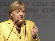 CDU/CSU stürzen in Wahlumfrage weiter ab Unter Angela Merkel stürzen CDU und CSU in der aktuellen Emnid-Wahlumfrage weiter ab. (Screenshot: YouTube)