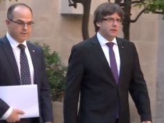Kataloniens Präsident Carles Puigdemont ist vor Spaniens Justiz ins belgische Exil geflohen. (Screenshot: YouTube)