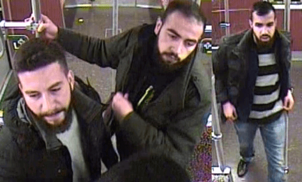 Diese drei Männer attackierten im Oktober 2016 Fahrgäste in einer U-Bahn der Linie U8. (Fotos: Polizei Berlin)