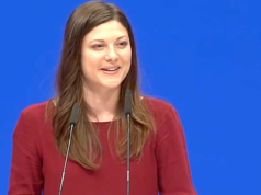 Die Jusos fordern, dass mit Johanna Uekermann eine noch relativ junge Frau in die SPD-Spitze gewählt wird. (Screenshot: YouTube)