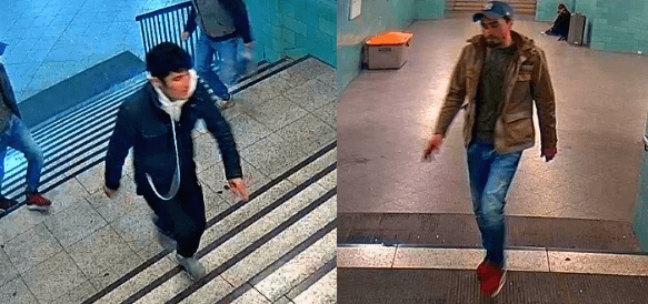 Die anderen beiden mutmaßlichen Schläger vom U-Bahnhof Alexanderplatz (Fotos: Polizei Berlin)