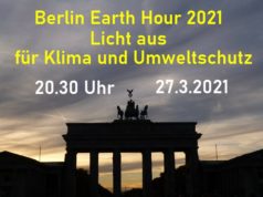 Berlin Earth Hour 2021 - Licht aus für Klimaschutz
