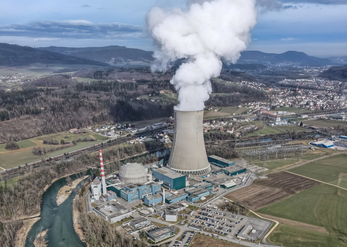Atomkraftwerke in Gösgen Däniken